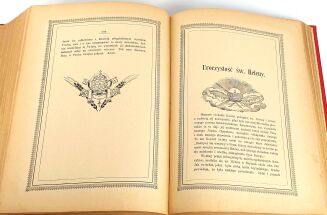 BAYERLE - OBRAZKI ŚWIĄTECZNE KOŚCIOŁA RZYMSKO-KATOLICKIEGO 1898, efektowna oprawa - 12