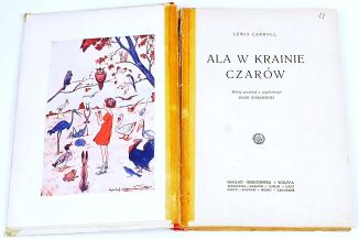 CARROLL - ALICJA W KRAINIE CZARÓW ilustr. Mackiewicza. Pierwsze polskie wydanie! - 4