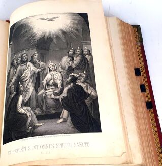 [MSZAŁ RZYMSKI] MISSALE ROMANUM EX DECRETO SACROSANCTI CONCILII TRIDENTINI 1875 oprawa - 12
