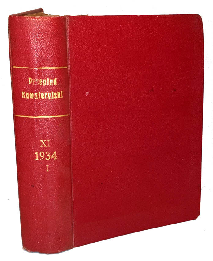 DUNIN-ŻUCHOWSKI - PRZEGLĄD KAWALERYJSKI R.11, 1934