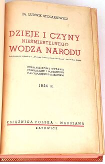 DZIEJE I CZYNY NIEŚMIERTELNEGO WODZA NARODU wyd. 1936 - 3