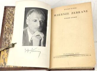 TUWIM- WIERSZE ZEBRANE wyd.1 z 1928 - 2