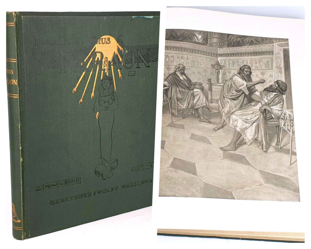 PRUS- FARAON- ilustracje HOLEWIŃSKI - OPRAWA