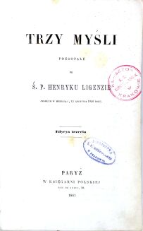 KRASIŃSKI- POEZYE. Zbiór paryskich wadań 1862-3 - 7