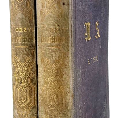 KRASIŃSKI- POEZYE. Zbiór paryskich wadań 1862-3