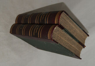 BREHM- ŻYCIE ZWIERZĄT T.I-II [komplet]  1900r. Barwne tablice, ryciny [język rosyjski] - 2