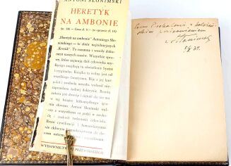 SŁONIMSKI - HERETYK NA AMBONIE. Dedykacja Autora - 5