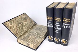 Suzanne Collins - The Hunger Games Series. Leatherbound Set: Limited Edition, Signed & Numbered - 3