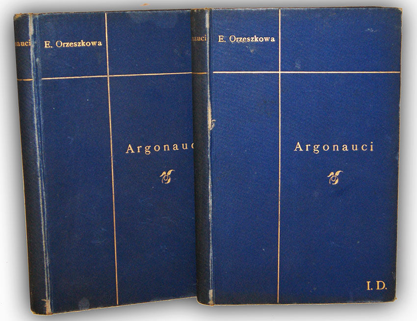 ORZESZKOWA- ARGONAUCI t.1-2 (komplet) wyd.1900