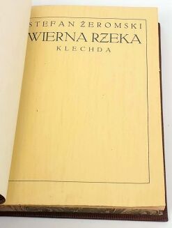 ŻEROMSKI - WIERNA RZEKA Klechda wyd.1 - 5