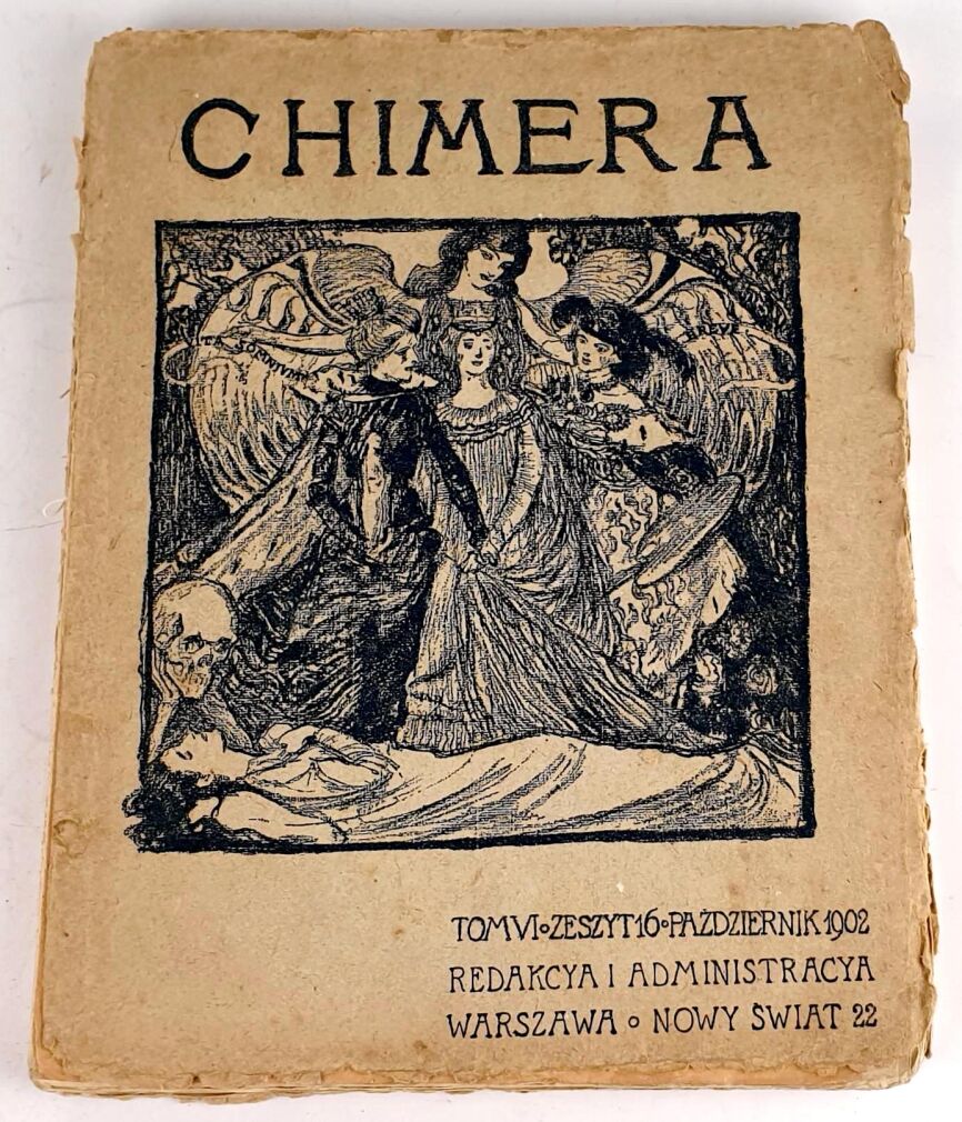 [Norwid] CHIMERA. Czasopismo literacko - artystyczne. Tom VI, zeszyt 16. Październik [1902]