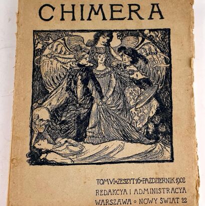 [Norwid] CHIMERA. Czasopismo literacko - artystyczne. Tom VI, zeszyt 16. Październik [1902]