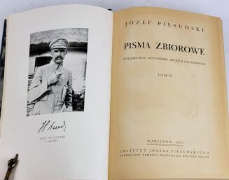 PIŁSUDSKI- PISMA ZBIOROWE t.1-10 (komplet) wyd. 1937 - 9