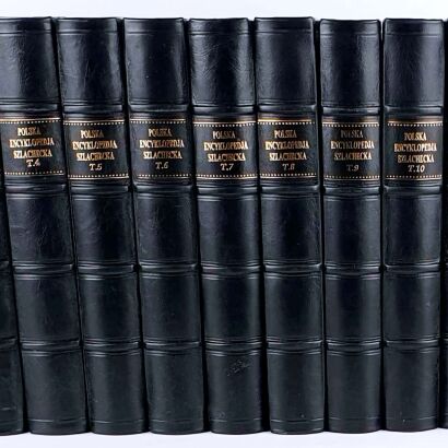POLSKA ENCYKLOPEDIA SZLACHECKA t. I-XII oryginał skóra
