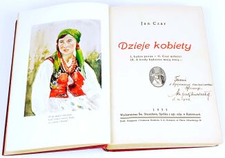 CZAR- DZIEJE KOBIETY wyd. 1935r. ilustracje - 3