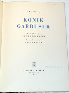 JERSZOW- KONIK GARBUSEK ilustr. Szancer - 2