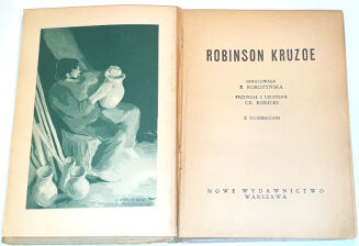 DEFOE - ROBINSON KRUZOE ryciny OPRAWA - 2