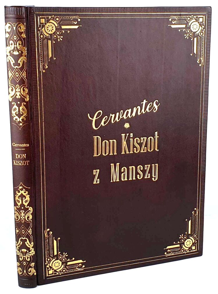 CERVANTES- DON KISZOT Z MANSZY 1855  ilustr.