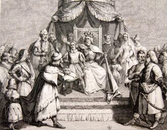 KLEMENTYNA Z TAŃSKICH HOFMANOWA - NOWE ROZRYWKI DLA DZIECI Tom I-II TABLICE Paryż 1834r. Prowieniencja - 7