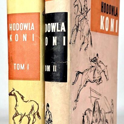 PRUSKI- HODOWLA KONI t. I-II wyd. 1960r.