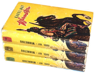 MAY- WINNETOU komplet wyd. 1956 ilustrował Stanisław Rozwadowski - 2