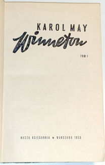 MAY- WINNETOU komplet wyd. 1956 ilustrował Stanisław Rozwadowski - 3