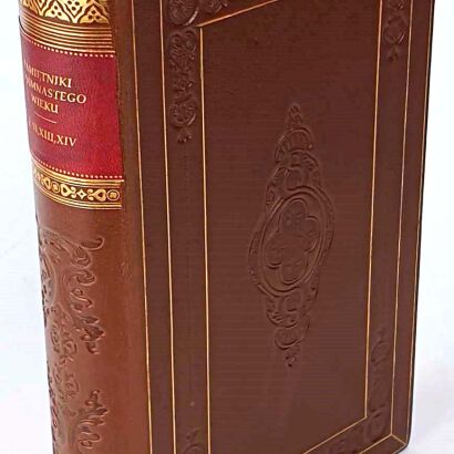 PAMIĘTNIKI Z OŚMNASTEGO WIEKU t. VI, XIII, XIV