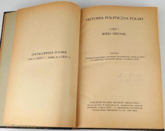 HISTORYA POLITYCZNA POLSKI 1-2. Kraków 1920-23 - 2