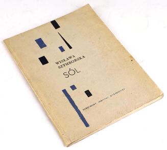 SZYMBORSKA – SÓL Warszawa 1962 odręczna dedykacja Autorki - 2