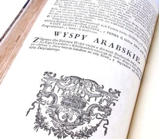 ŁUBIEŃSKI - SWIAT WE WSZYSTKICH SWOICH CZĘSCIACH WIĘKSZYCH I MNIEYSZYCH, TO IEST: W EUROPIE, AZYI, AFFRYCE Y AMERYCE, W MONARCHIACH, KROLESTWACH, XIĘSTWACH. Wrocław 1740 - 15