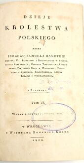 BANDTKIE- DZIEJE KRÓLESTWA POLSKIEGO t.1-2 1820 ryciny - 7