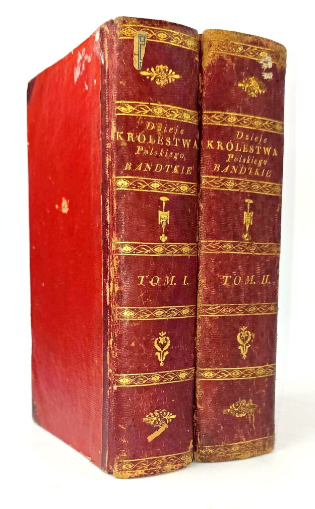 BANDTKIE- DZIEJE KRÓLESTWA POLSKIEGO t.1-2 1820 ryciny
