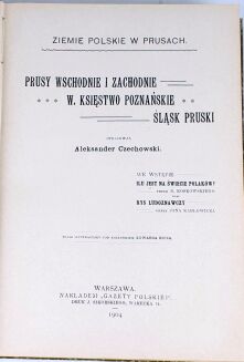 CZECHOWSKI; GLOGER - OPIS ZIEM ZAMIESZKANYCH PRZEZ POLAKÓW wyd. 1904r. .T. 1-2  [komplet] - 5