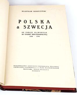 KONOPCZYŃSKI - POLSKA A SZWECJA 1924 - 3
