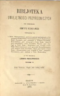 TYNDALL - CIEPŁO JAKO RODZAJ RUCHU wyd.1 - 2