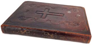 FILOTEA czyli DROGA DO ŻYCIA POBOŻNEGO ŚWIĘTEGO FRANCISZKA SALEZEGO 1859 oprawa skóra z epoki - 2