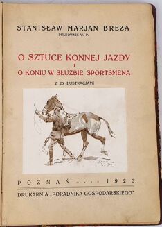 BREZA- O SZTUCE KONNEJ JAZDY wyd. 1926 - 3