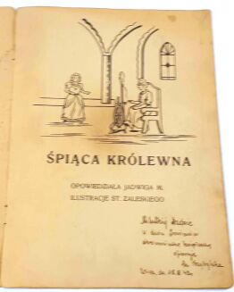 ŚPIĄCA KRÓLEWNA ilustr. ZALESKIEGO - 2
