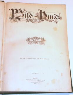 WILD UND HUND. Illustrierte Jagdzeitung 8. Jahrgang. 1902 - 2