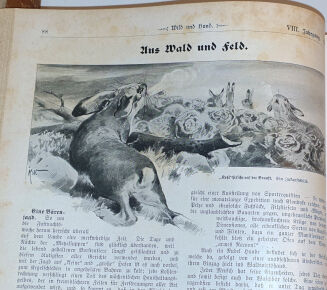 WILD UND HUND. Illustrierte Jagdzeitung 8. Jahrgang. 1902 - 4