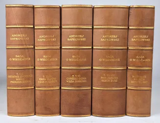 SAPKOWSKI Wiedźmin 1-10 SAGA O WIEDŹMINIE OPOWIADANIA - 3