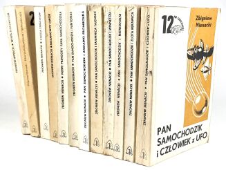 NIENACKI- PAN SAMOCHODZIK t. I-XII komplet BIAŁA SERIA - 3