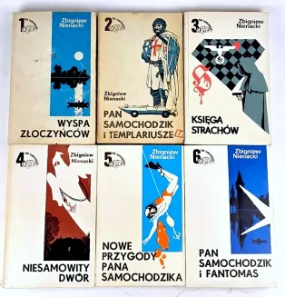 NIENACKI- PAN SAMOCHODZIK t. I-XII komplet BIAŁA SERIA - 2