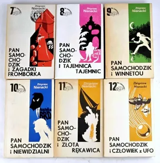 NIENACKI- PAN SAMOCHODZIK t. I-XII komplet BIAŁA SERIA - 3
