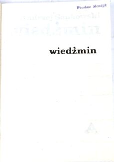 Andrzej Sapkowski - Wiedzmin The Witcher first edition - 4