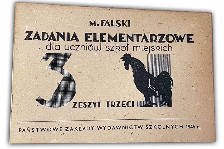 FALSKI - ZADANIA ELEMENTARZOWE Zeszyt trzeci 1946r.