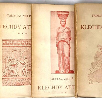 ZIELIŃSKI - KLECHDY ATTYCKIE SERJA. Serja 1-4 [komplet]