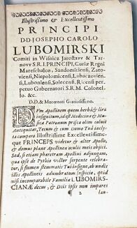 MEDYCYNA: MICHAELIS ALOYSII SINAPII. ABSURDA VERA SIVE PARADOXA MEDICA QUORUM … 1686 - 3