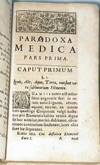 MEDYCYNA: MICHAELIS ALOYSII SINAPII. ABSURDA VERA SIVE PARADOXA MEDICA QUORUM … 1686 - 7