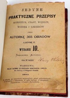 ĆWIERCZAKIEWICZOWA- JEDYNE PRAKTYCZNE PRZEPISY konfitur, likierów, marynat i ciast OPRAWA - 3